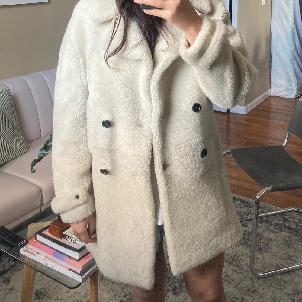 JOSEPH Authentic Shearling Coat